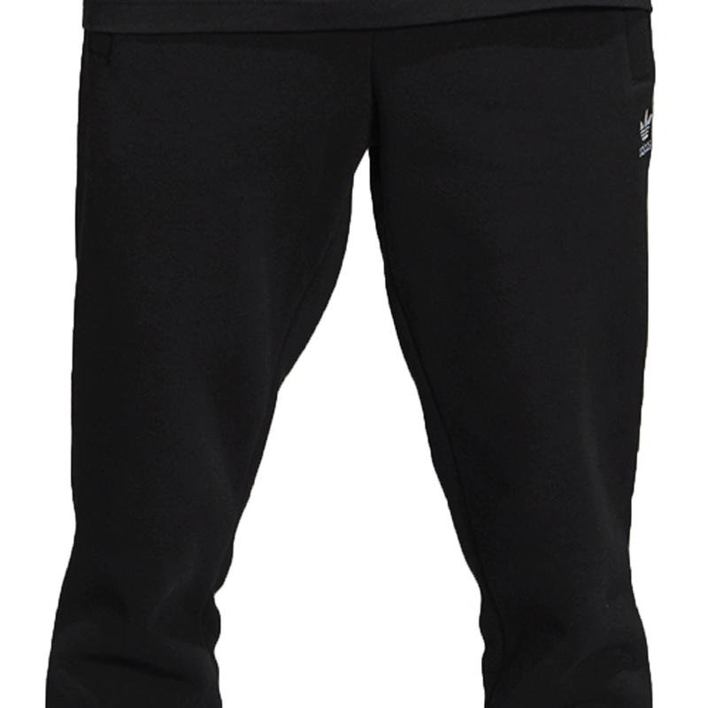 Adidas Originals FLC Lifestyle Series Drawstring Tapered Knit Sports Pants Men bottoms Black DN6009