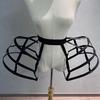 Women's Baroque Pannier Petticoat Victorian Bustle Cage Hoop Skirt Underskirt Crinoline Cosplay Vintage