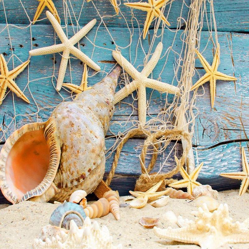 Teppich im Ozean-Stil mit Muster, rutschfest, für den Flur, Eingangsbereich, Strand-Ozean-Druck-Teppich