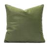 Green Nordic Embroidery Throw Pillow - Living Room, Sofa, Bed & Bay Window Cushion, Pillowcase In Stylish Design