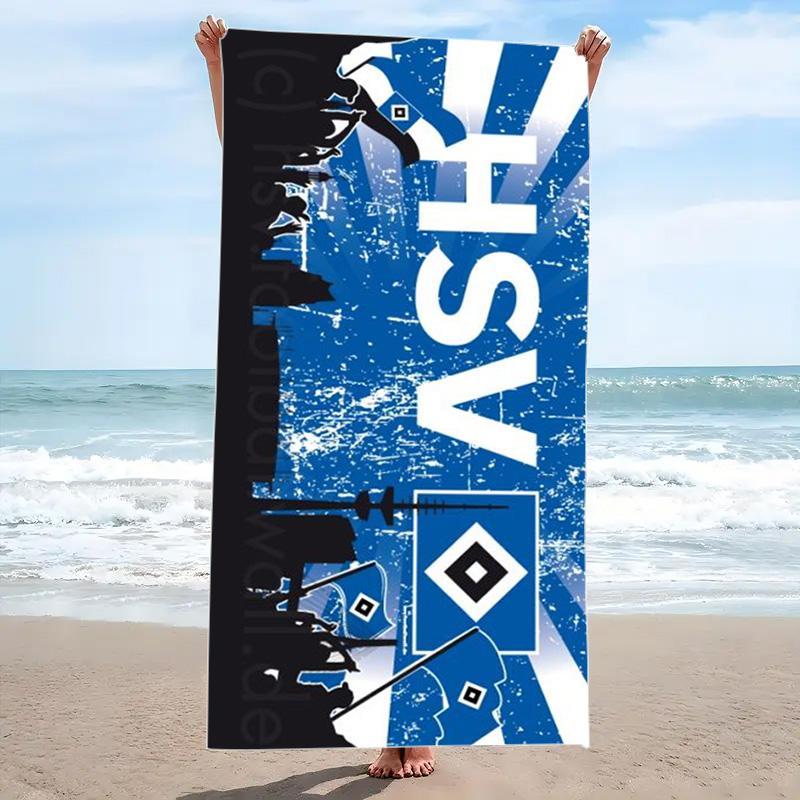 Hsv Bilder Print Beach Towel, Large Soft Quick Dry Towel for Beach Camping Swimming