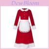 Weihnachts-Cosplay-Kleid aus Samtstoff für Anime- und Fantasy-Party-Kleidung