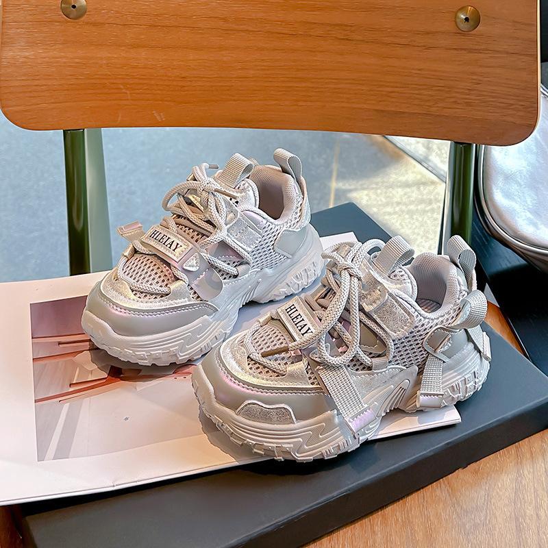 

Спортивная обувь для мальчиков и девочек с сетчатой дышащей удобной мягкой подошвой и износостойкостью 26