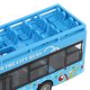 Bus Model Toy Alloy Pull Back Vehicle High Simulation City Bus Toy Model for Children Kids