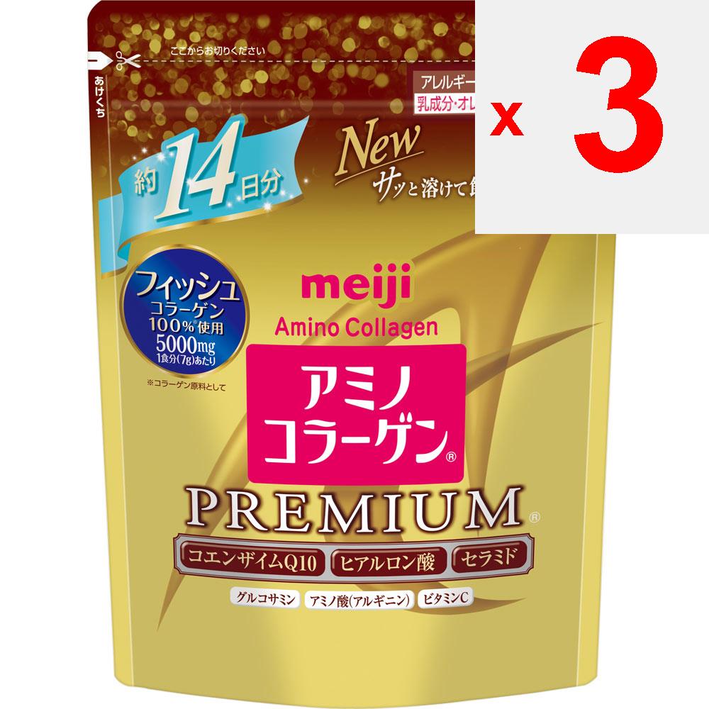 MEIJI Amino Collagen Premium 14-Tage-Vorrat 98g Schöne Haut Collagen