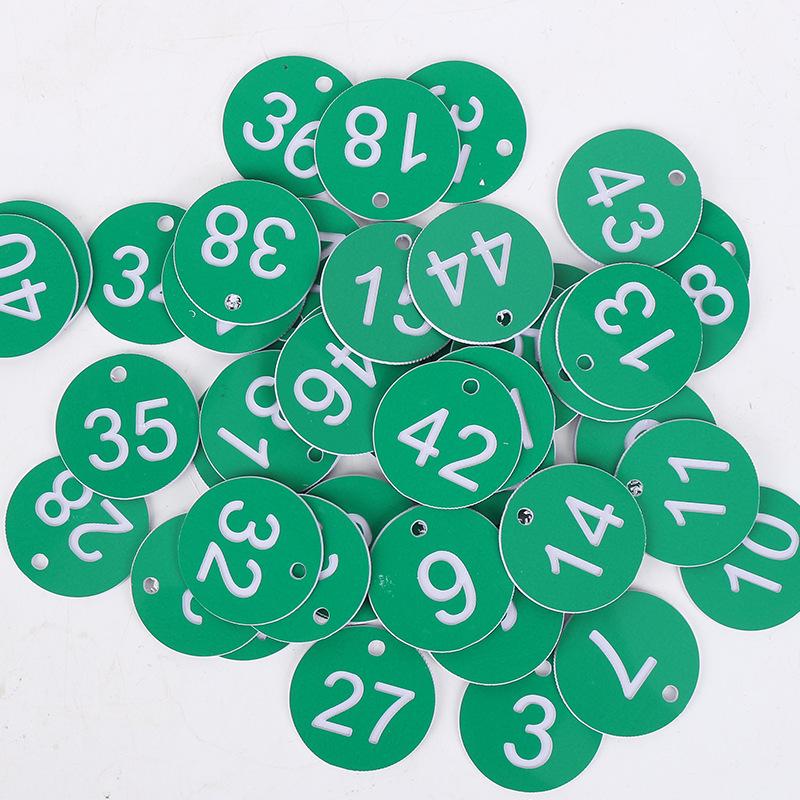 Digital Queue Number Clip for Sauna and Bathhouse