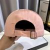 Letter Embroidery Sunscreen Cap Washed Cotton Trend Hat Versatile Embroidery Hat  Unisex