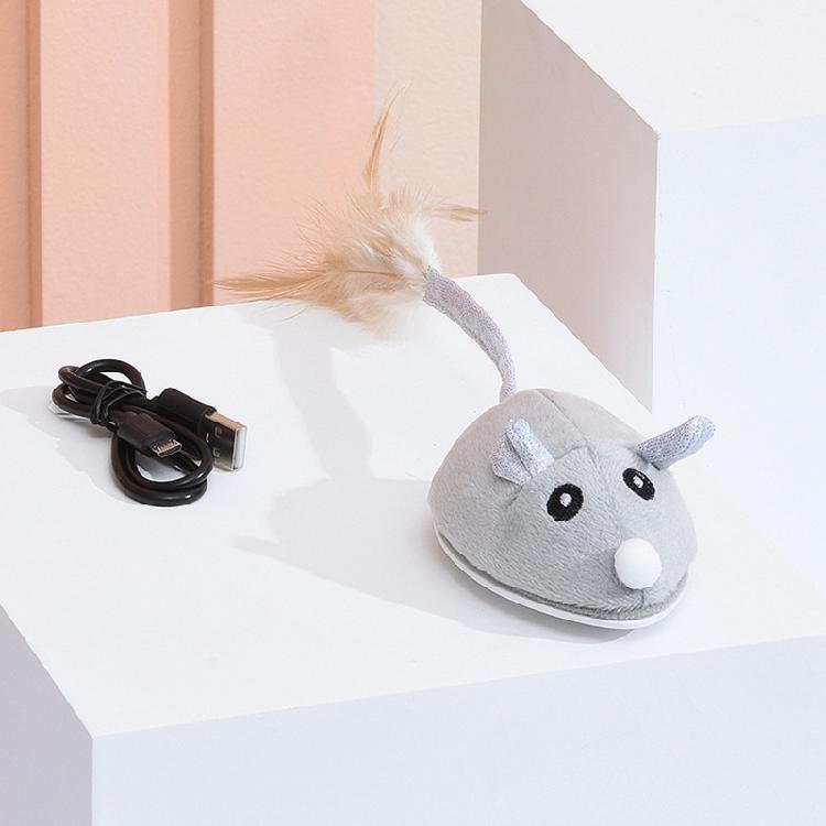 Mice Toys for Cats Moving Mouse Play-Catch Interactive Training Toy for Kitten
