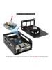 Protective Metal Case With Cooling Fan And Heatsinks For Orange Pi 5 (N515) Easy Access GPIO Ports