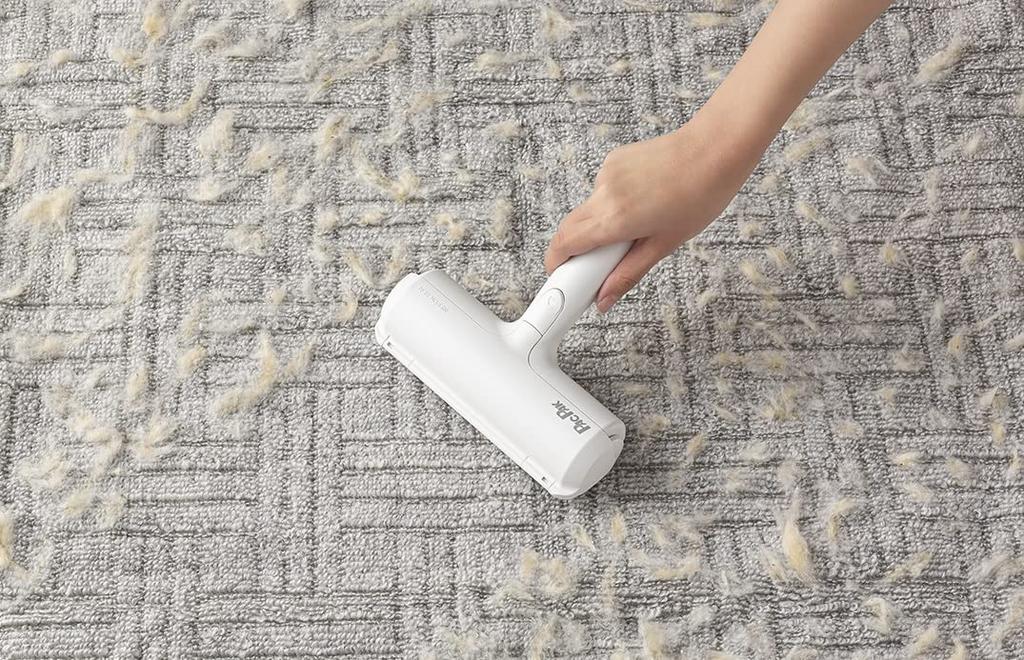 Nihon Seal Direct Sales Roller Hair Remover Cleaning Roller for and and Removes and Convenient Cleaning Roller for Dog Cat and N88M Paku-Paku Carpets,