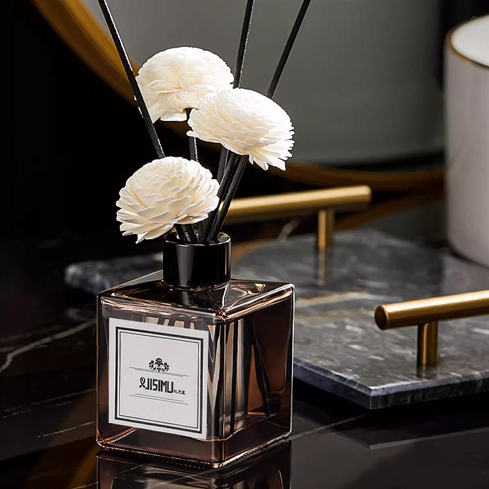 Flameless Home Fragrance fragrans gardenia Aromatherapy Oil with Reed Diffuser Stick Liquid Air Freshener Room Decor Ornaments