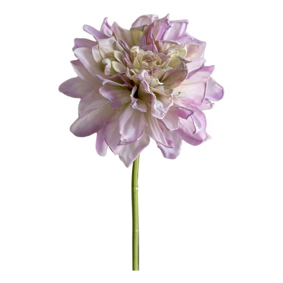 6 Stück Künstliche Dahlienblumen 11" Falsches Seiden-Dahlien-Bouquet mit Stiel für Hochzeitsbouquets Zuhause Büro Tischmittelstück Blumengestecke