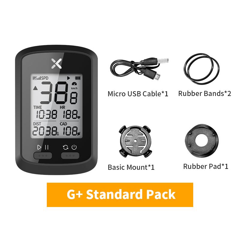 

XOSS G/G Plus GPS Bike Computer Wireless Waterproof Cycling Speedometer ANT+ Bicycle Computer Road Bike MTB Bike Accessories G Plus Computer