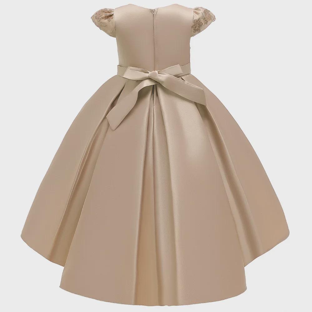 Europäisches & Amerikanisches Blumenmädchen Hochzeits Prinzessin Puffkleid für Laufsteg-Performance