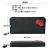 Hello Kitty Women's Long Wallet with Zipper and Ribbon, 12160 (Pink)
