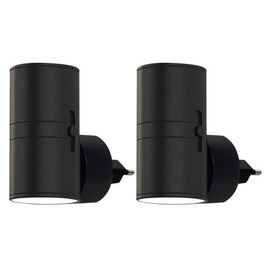 Motion Sensor Night Light with Dimmable Warm White LED Dual-Sided Lighting 90-degrees Rotatable Wall Sconce Light for Bedroom Hallway Kitchen