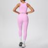 European Cloud-Feel Shock-Absorb I-Shaped Sports High-Waist Yoga Pants – Hip-Lifting and Tight-Fitting for Fitness and Running