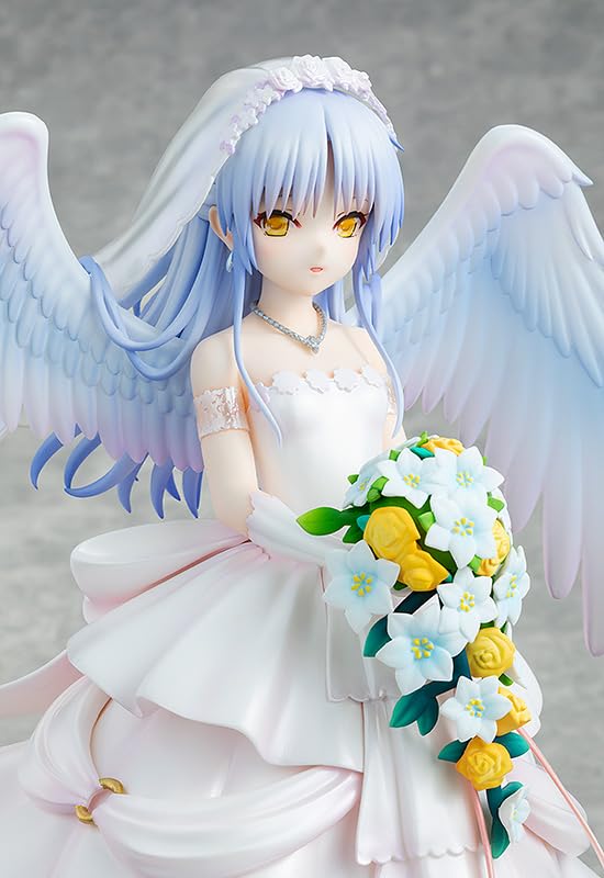 Angel Kanade Tachibana, Hochzeitsmaßstab, fertig bemalte Plastikfigur, Beats! sehen. 1/7