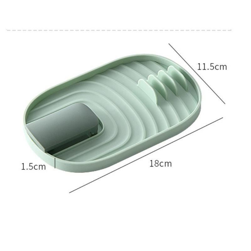 Kitchen Organizer Pot Cover Storage Pancake Turner Rack Soup Ladle Scoop Holder Dish Drain Rack Kitchen Gadgets Accessories