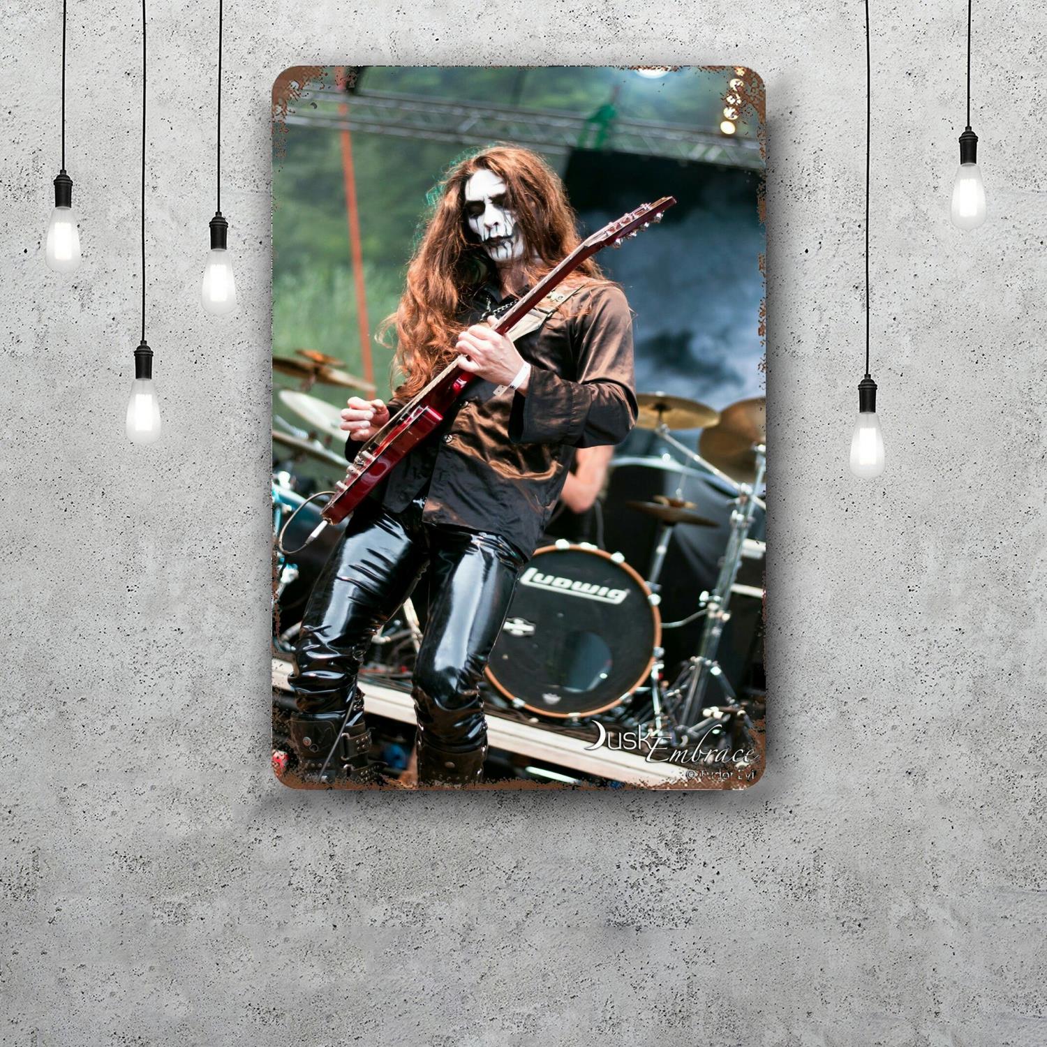 

carach angren Classic Poster Rusty Metal Plaque Retro Decorative Plate Bar Man Cave Garage Club Metal Sign Wall Decoration 20x30cm（7.8x11.8inch）