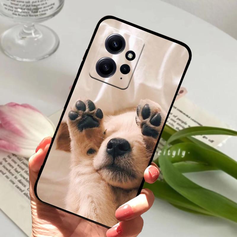 For Xiaomi Redmi Note 12 4G Case Cover Shockproof Silicone TPU Phone Back Cover for Xiaomi Redmi Note 12 Pro 5G 4G Fundas Note12