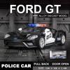 1/36 Police Car Series Alloy Diecast Models Car Toy For Gifts Collections Decorations