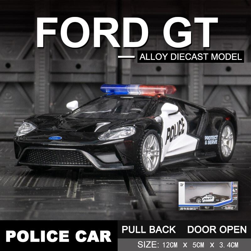1/36 Police Car Series Alloy Diecast Models Car Toy For Gifts Collections Decorations