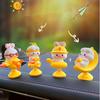 Shaking Car Ornament Cute Cartoon Animal Spring Design Car Interior Decoration Cute Creative Gift Desktop Ornament Birthday Gift