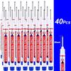 4-80Pcs 20mm Deep Hole Long Nib Head Marker For Metal Perforating Pen Waterproof Bathroom Woodworking Decor Multi-Purpose Tool