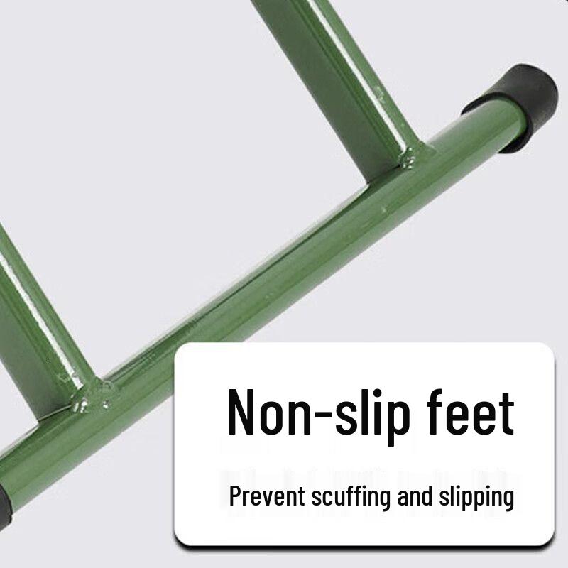 Tabouret pliant portable ultraléger à double usage avec dossier pour le camping et la pêche en plein air