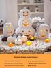 Halloween Glow-in-the-Dark Pumpkin Lantern Set for Party Decorations