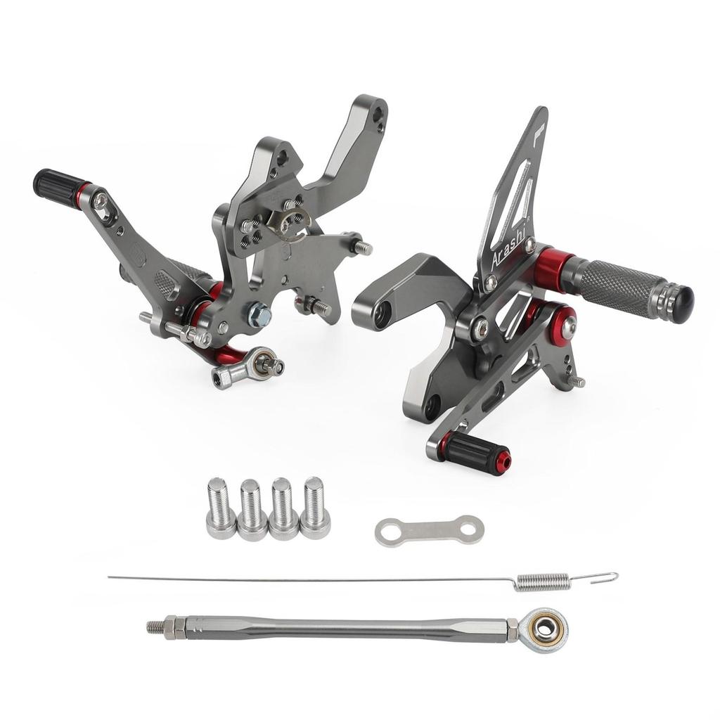 Aluminum Rear Sets Pedals Footpegs Footrest For Kawasaki Z900 Z 900 2021 2022