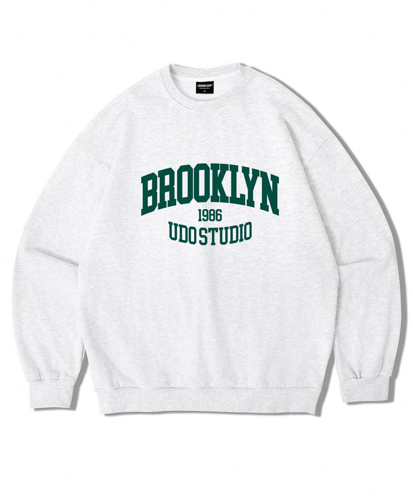 UNDEROFF Authentic Relaxed Brooklyn Oatmeal Sweatshirt
