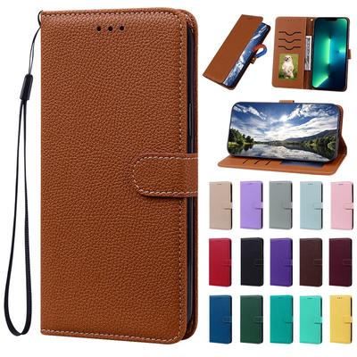 Custodia a Portafoglio in Pelle a Libro Per Samsung Galaxy S24 S23 Ultra S24 Plus S23 FE Cover Posteriore Morbida Con Porta Carte