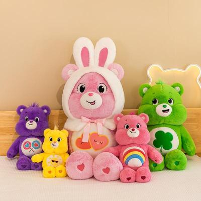 Orsetti del Cuore Peluche Orso Arcobaleno Peluche Morbido Bambola da Abbracciare Regalo di Compleanno per Bambini per Bambine