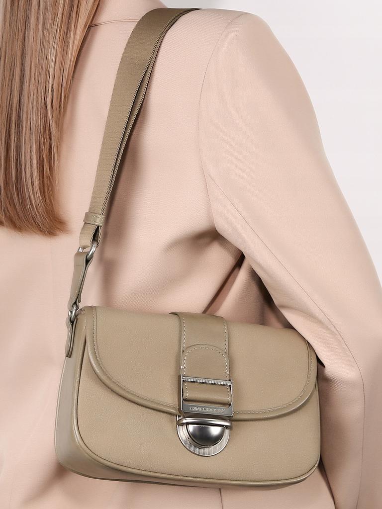 David Jones women's messenger bag, eco-leather