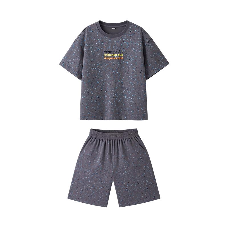 ASK JUNIOR Boys' Tie-Dye T-Shirt & Shorts Set