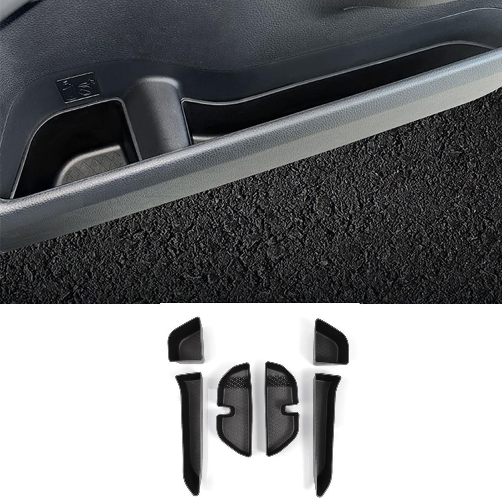 

Fucaten Подстаканник для автомобиля для Toyota Land Cruiser серии 250 (Март 2024 г. ~) Приставка чёрный