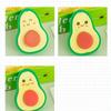 Hot-selling Cute Emoji Avocado Shape Eraser Student Stationery End of Term Christmas Day Gift Prizes Rewards