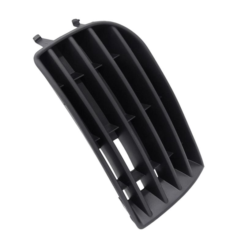 2Piece Car Front Bumper Fog Light Grille Without Holes Fog Light Cover Replacement Accessories For VW Golf 5 MK5 2005-2009