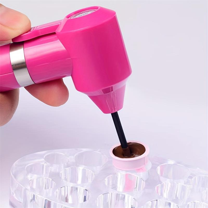 100 Stück Tattoo-Farbmischstäbchen Tattoo-Pigmentmischstäbchen Kunststoff-Rührstäbchen Make-up Augenbrauen Microblading Werkzeug für Tattoo