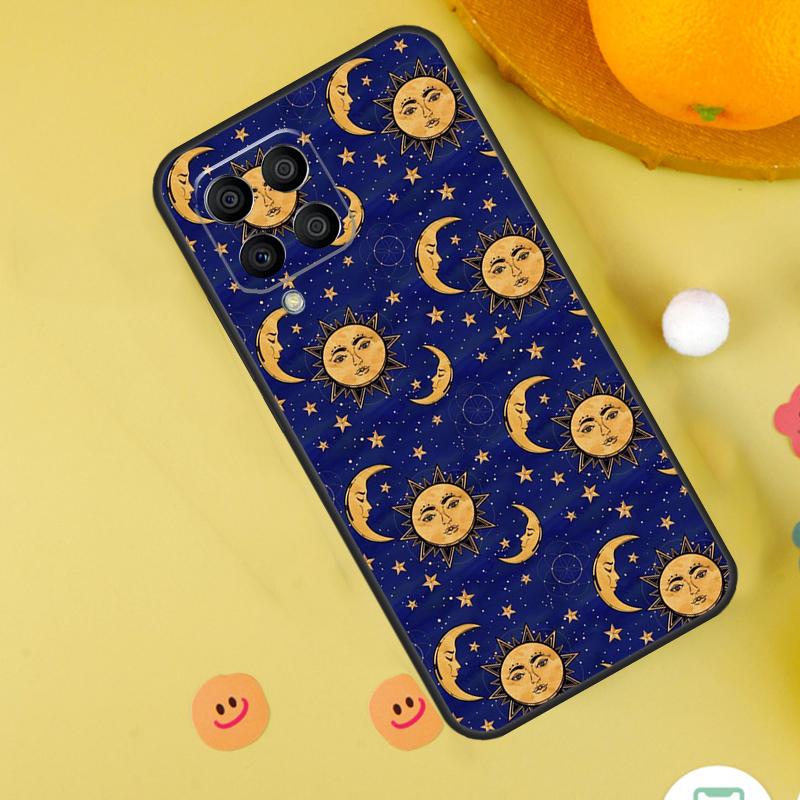 Etui Niebo Słońce Księżyc Znaki Zodiaku Dla Samsung Galaxy M35 M33 M21 M31 M16 M36 M56 M53 M13 M12 M32 M52 M15 M55 M14 M34 M54