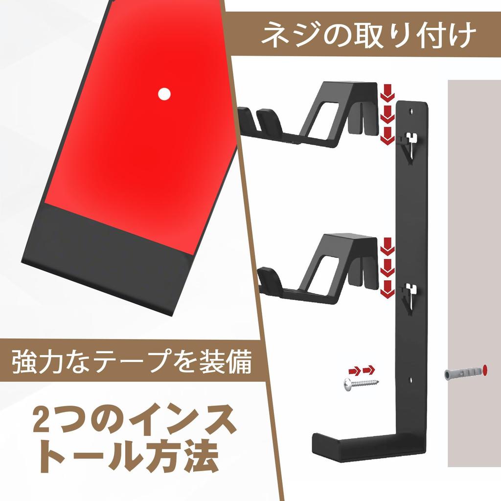 HARUMAKI Magnetic Controller Holder [Compatible with the New PS5] Headphone and PS5PS4 Controller Wall Mount Stand, Aluminum, Headphone Stand, Gaming