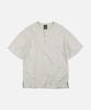 FRIZMWORKS Henley Neck Half Tee _ Oatmeal