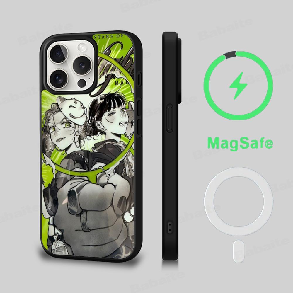 A-Aya O-Oosawa K-Koga M-Mitsuki Phone Case Magnetic Case For IPhone 16 14 13 12 11 15 Pro Max Plus For Magsafe Wireless Charge