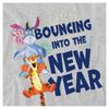 Winnie the Pooh Childrens/Kids Bouncing Into The New Year Sweatshirt