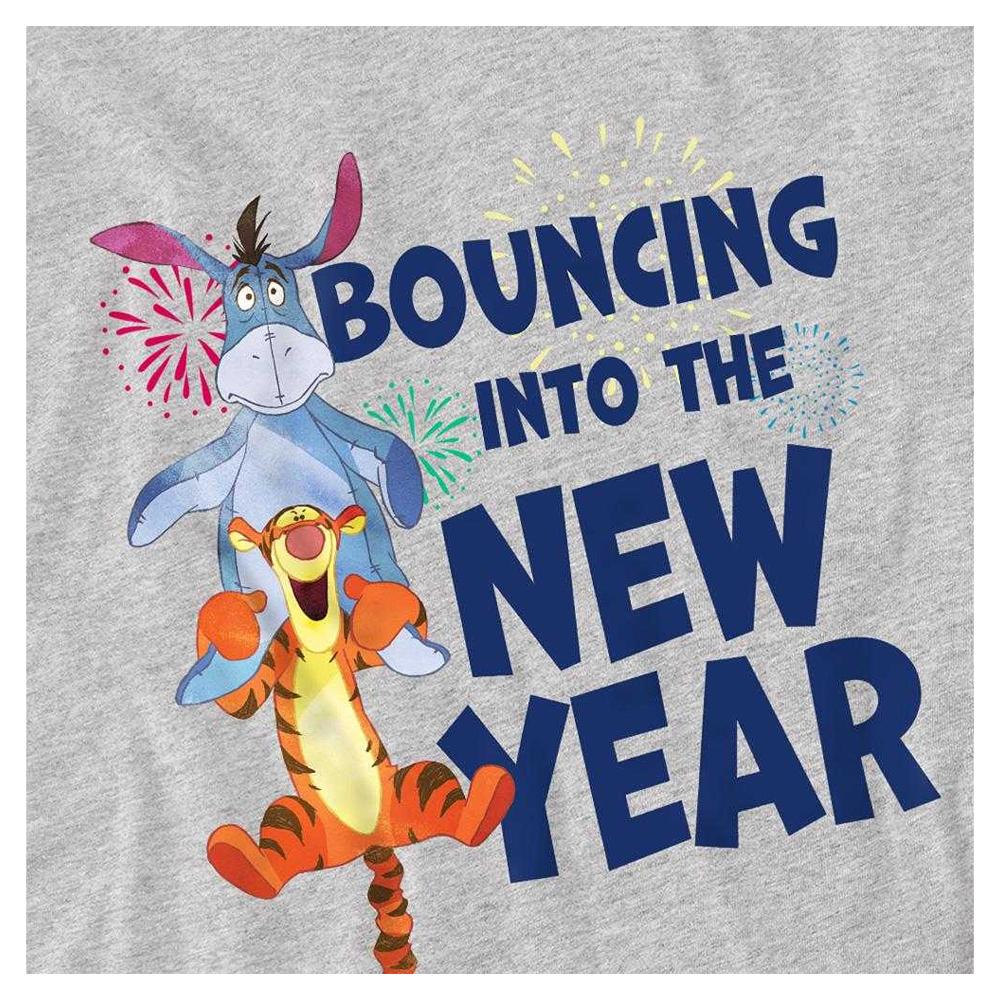 Winnie the Pooh Childrens/Kids Bouncing Into The New Year Sweatshirt