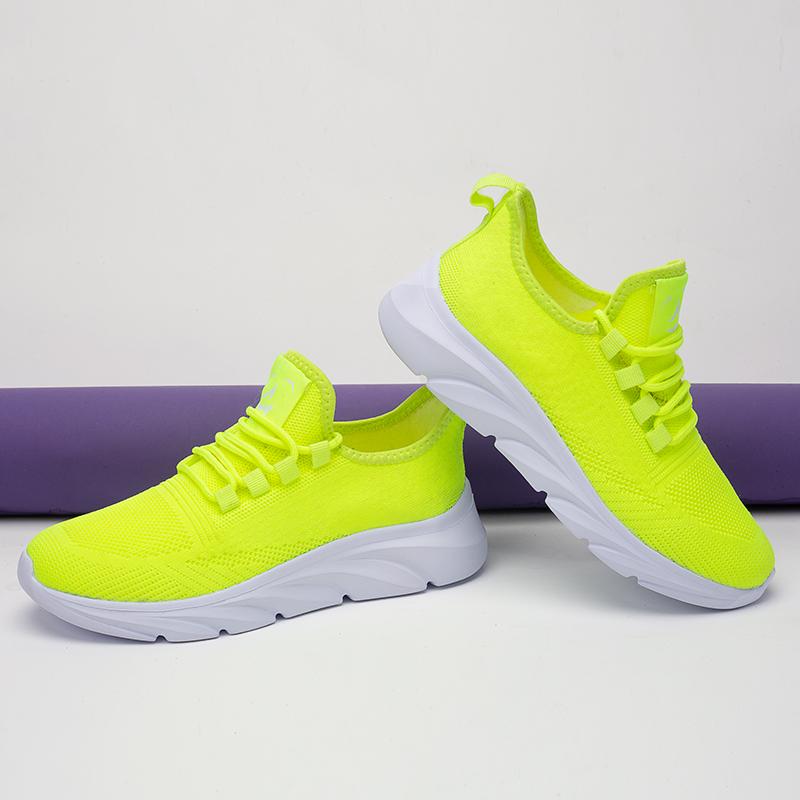 Fashion Breathable Mesh Men Sport Running Shoes Ultralight Soft Thick Sole Women Sneakers Walking Jogging Socks Footwear Tenis Masculino