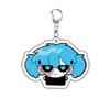 Sally Face Süßes Gesicht Acryl Doppelseitiger Schlüsselanhänger Anime Rucksack Anhänger Schlüsselring Hängender Tropfen Schüler Spielcharaktere Dekor
