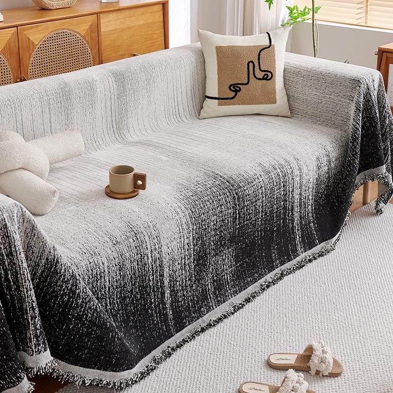 

Легкий роскошный чехол для дивана из шенилла, высококачественное нескользящее и устойчивое к пятнам одеяло для дивана, всесезонное полотенце для дивана с защитой от царапин от кошек 180*130cm